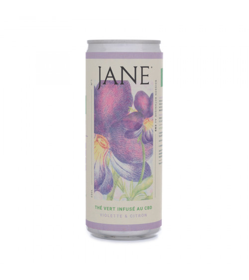 Jane Thé Vert CBD Violette