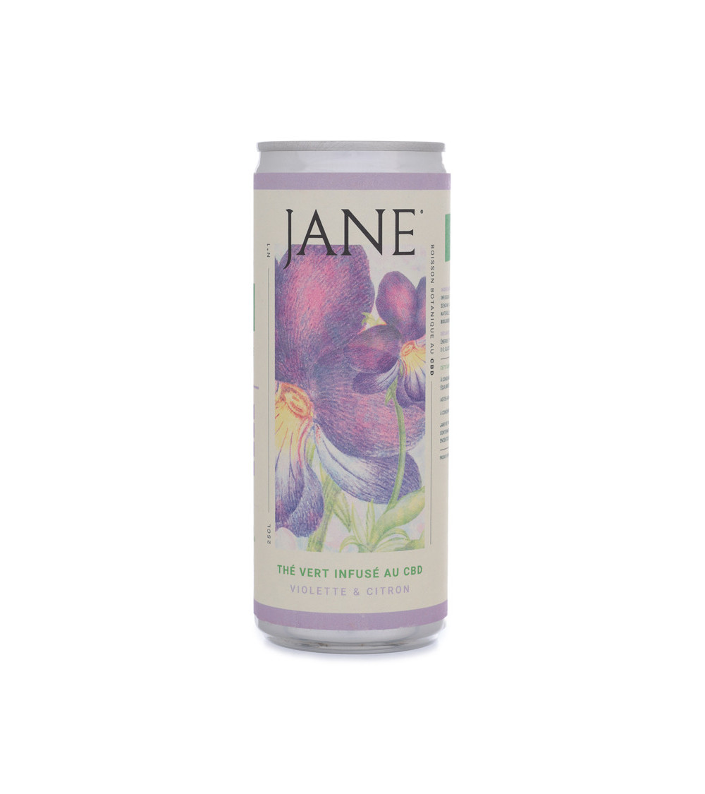 Jane Thé Vert CBD Violette
